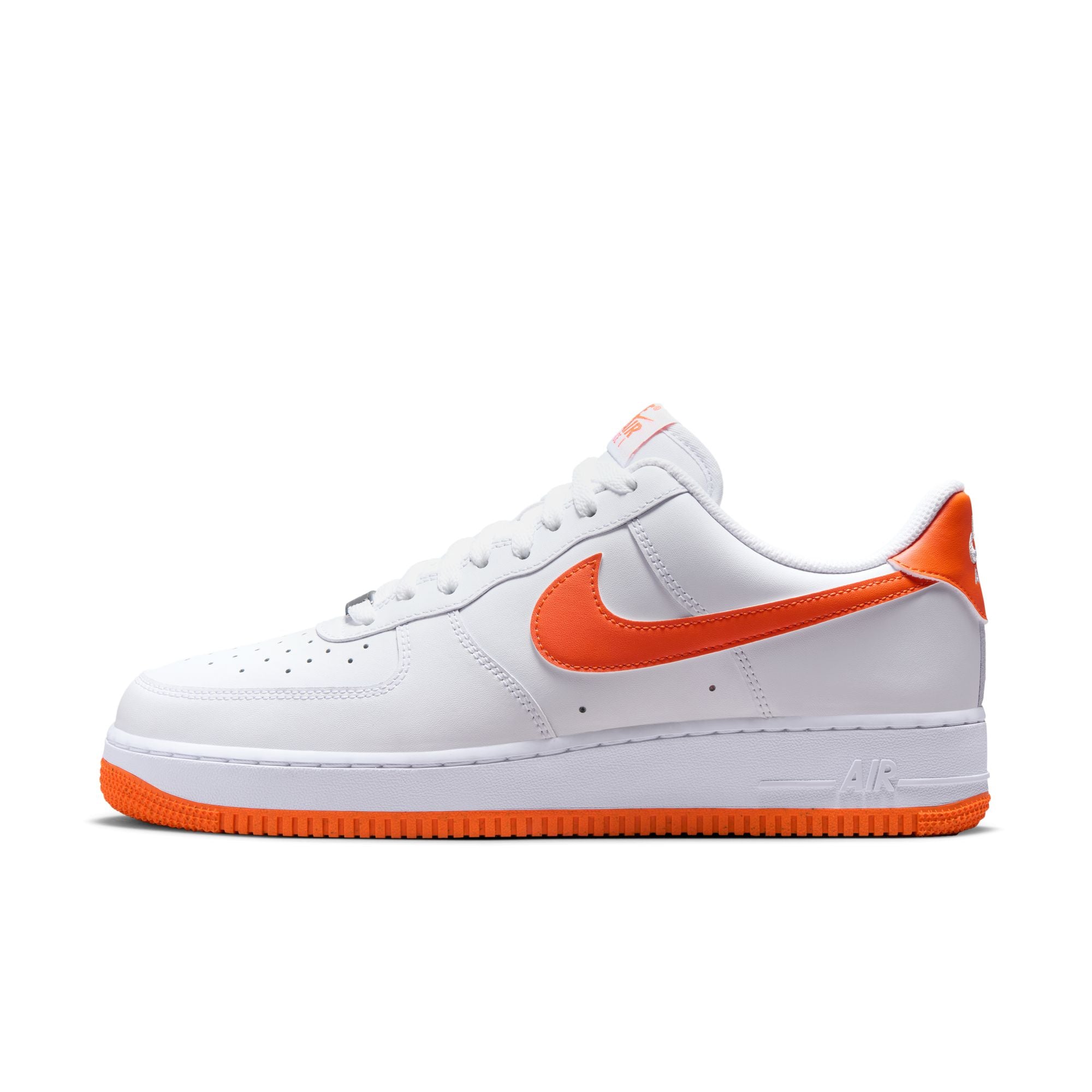 Nike air force white fashion total orange