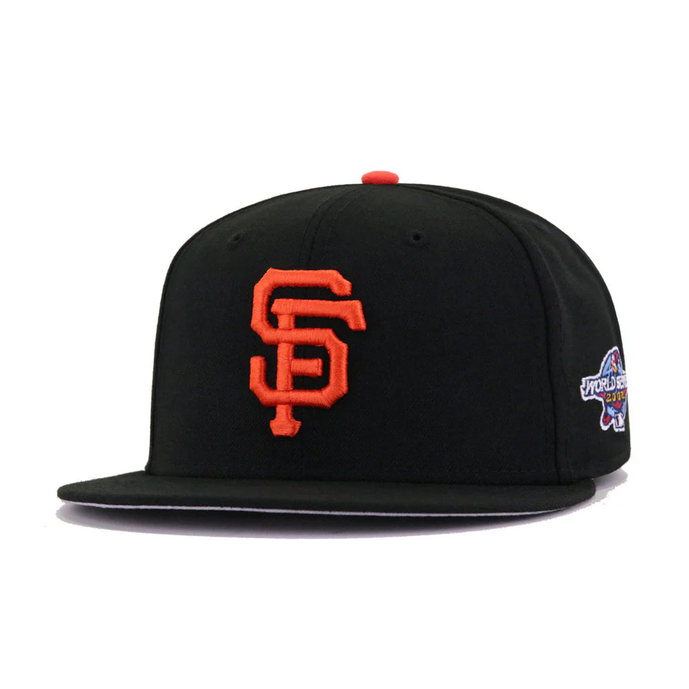 New Era 59Fifty San Francisco Giants World Series 2002 Fitted - "Black"