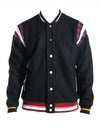 Embellish Hockney Varsity Jacket - Black