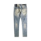 Embellish David Standard Skinny Jeans - Acid Sand Wash