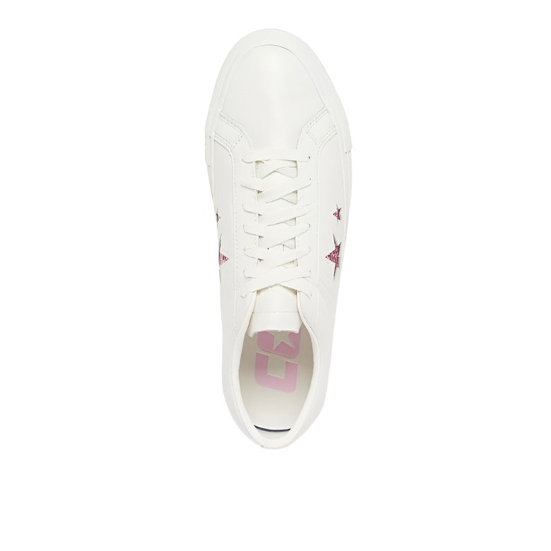 Women's Converse X Turnstile One Star Pro Ox - White/Pink