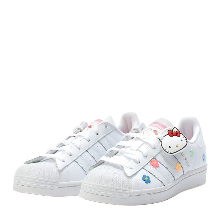 Big Kid's Adidas x Hello Kitty Superstar - "Cloud White