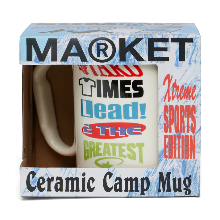 Market High Altitude Carabiner Mug - Cream