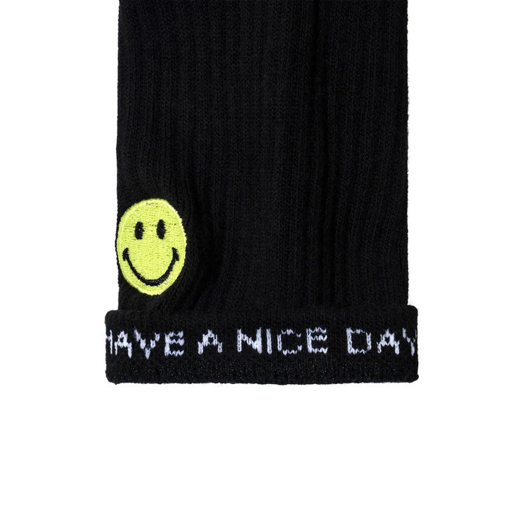 Market Smiley Grand Slam Socks - Black