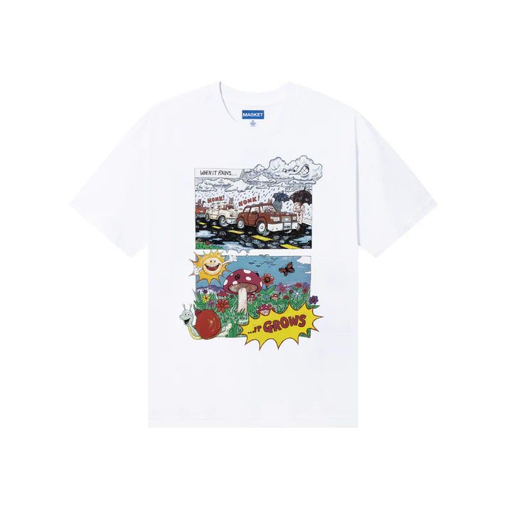 Market April Showers Tee - White