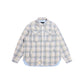 Memory Lane Flannel Shirt Jacket - Khaki