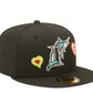 New Era 59Fifty Florida Marlins Chain Stitch Heart - "Black"