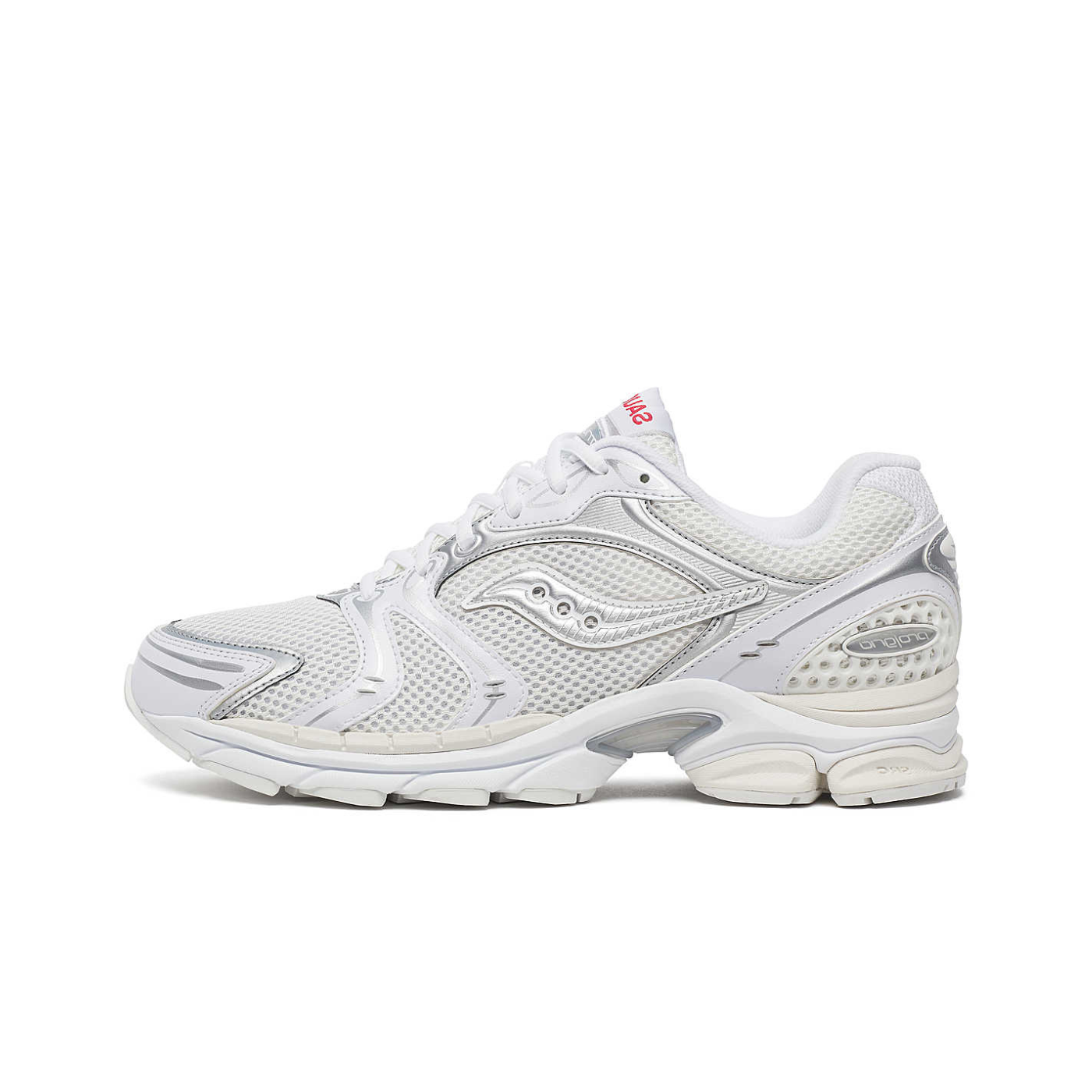 Men's Saucony Progrid Triumph 4 - "White/Silver"