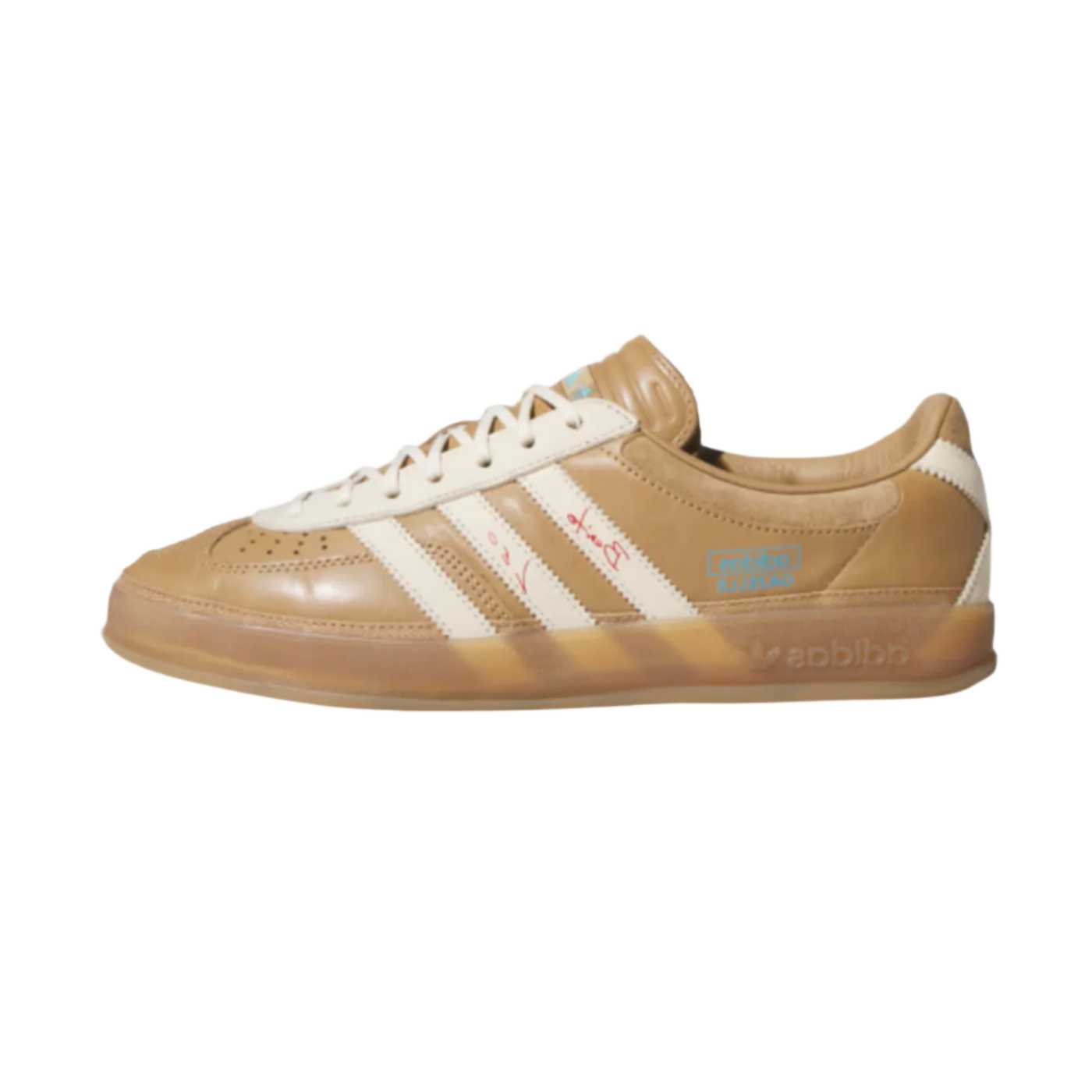 Men's adidas Bad Bunny x Leo Messi Gazelle Indoor - "Wild Brown"