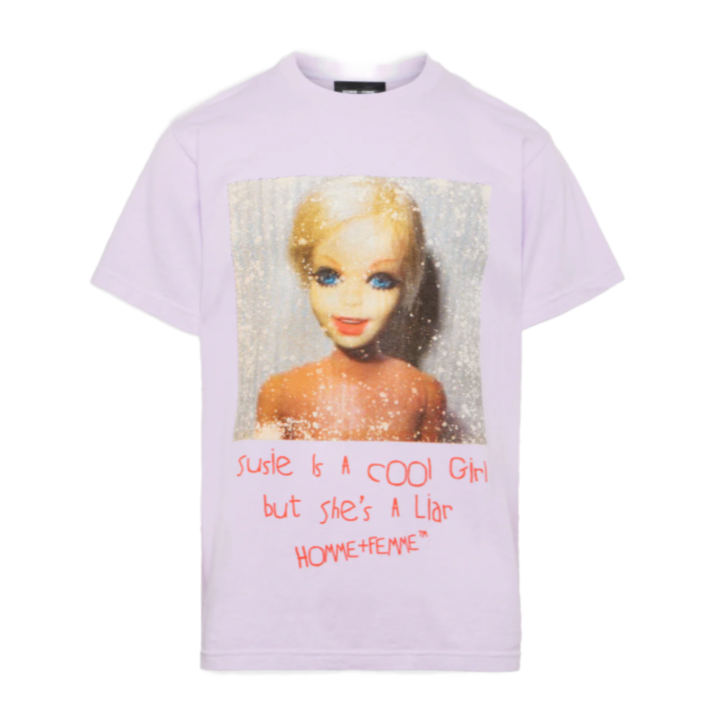 Homme Femme "Susie" Tee - "Purple"