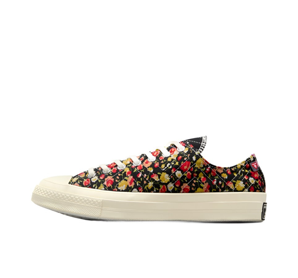 Converse Upcycled Floral Chuck 70 - "Black/Egret"