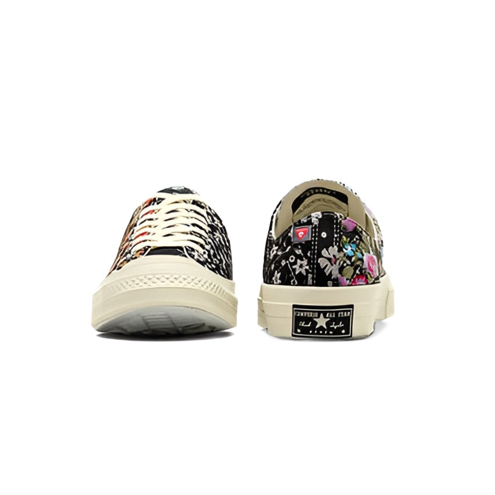 Converse Upcycled Floral Chuck 70 - "Black/Egret"