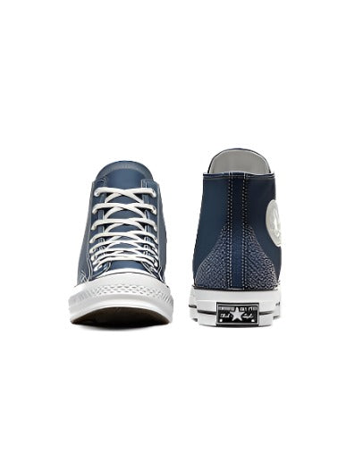 Chuck 70 Hi Multi-Stitch Cotton - "Navy"