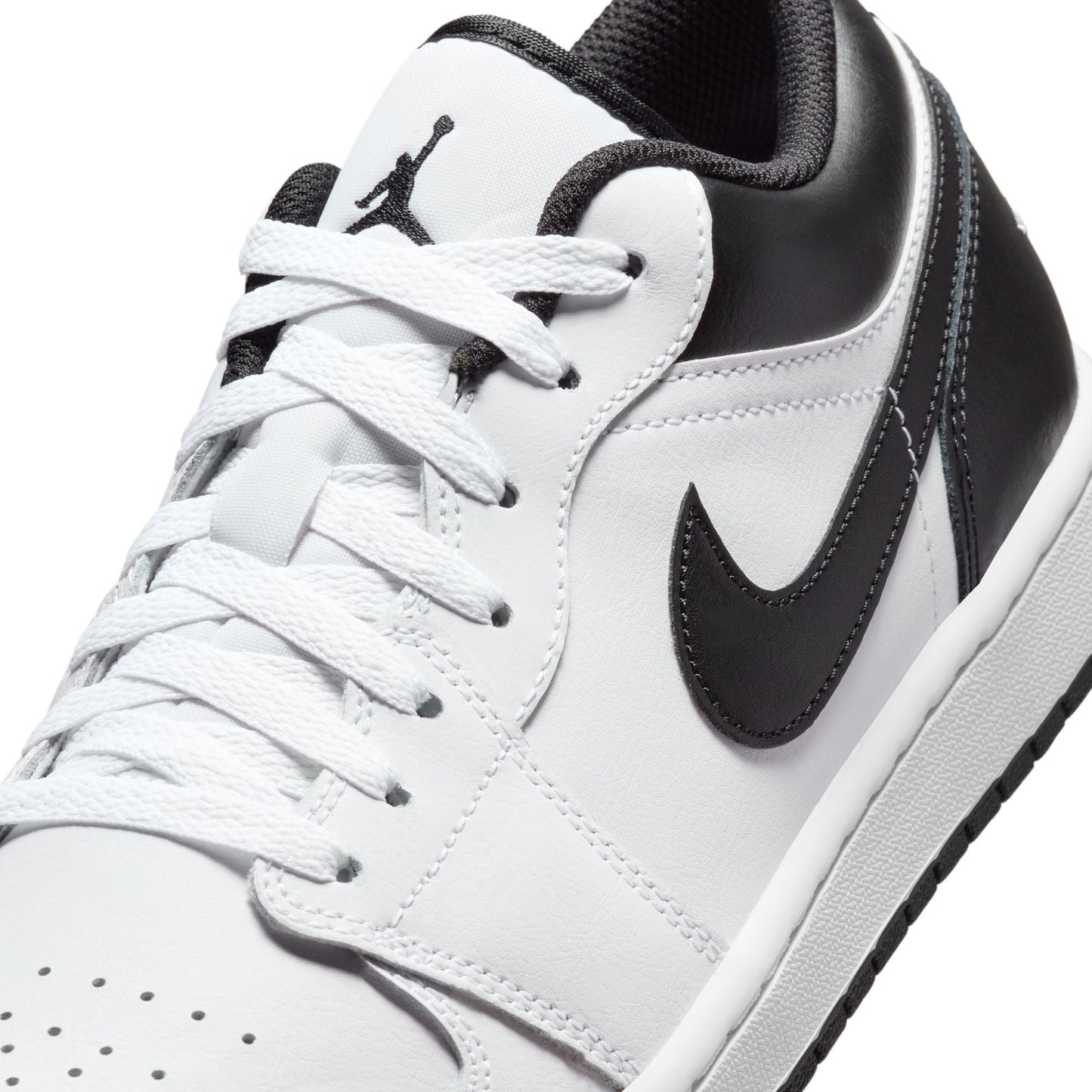 Men's Air Jordan 1 Low - White/Black