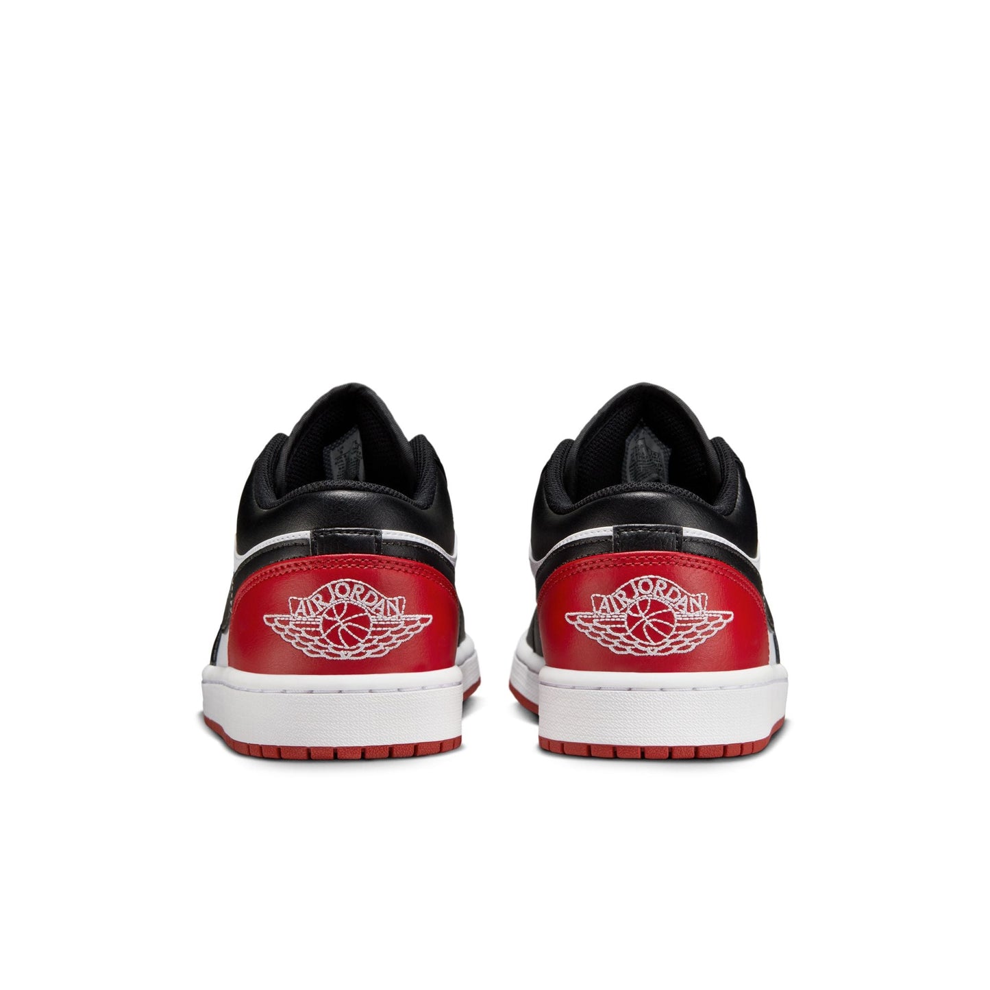 Men's Air Jordan 1 Low - White/Black/Varsity Red