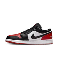 Men's Air Jordan 1 Low - White/Black/Varsity Red