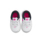 Toddler Nike Force 1 - White/Fierce Pink