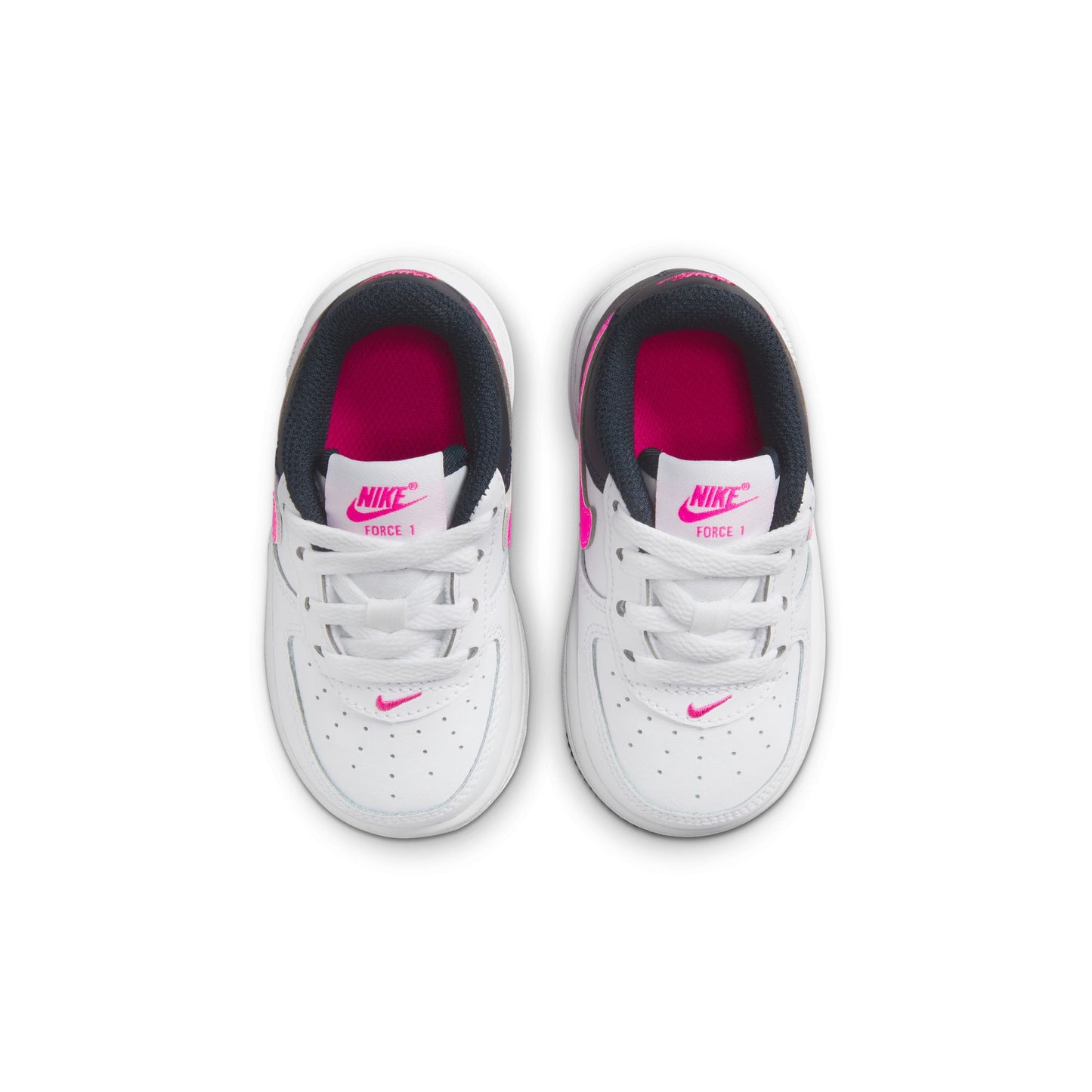 Toddler Nike Force 1 - White/Fierce Pink