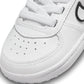 Nike Force 1 Baby Crib Booties - White/Black
