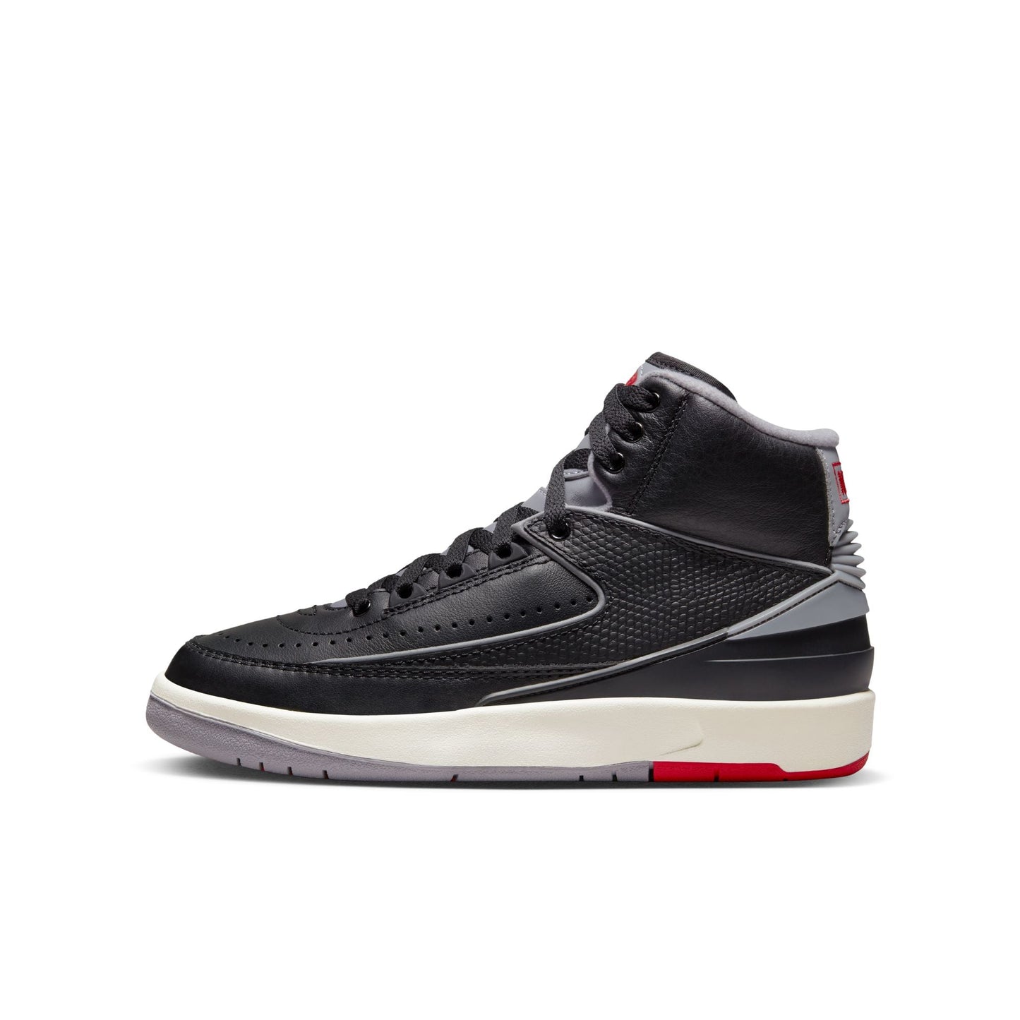 Big Kid's Air Jordan 2 Retro - "Black Cement"