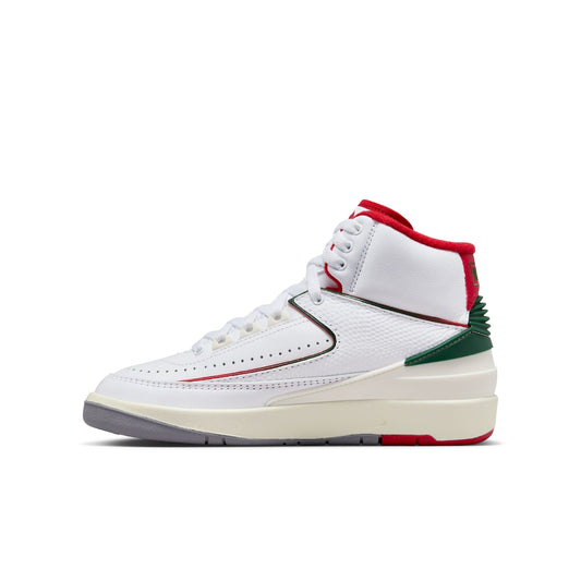 Big Kid's Air Jordan 2 Retro - Fir/Sail