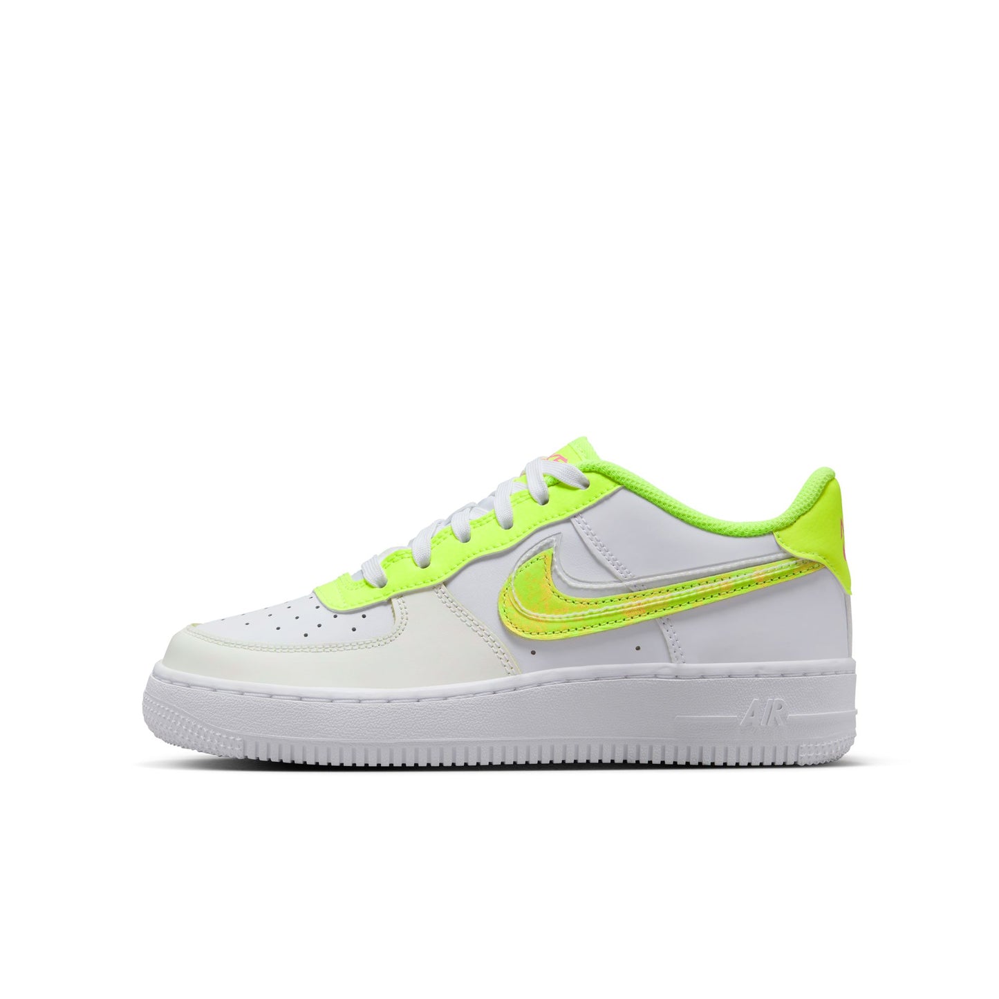 Big Kid's Nike Air Force 1 LV8 - White Volt