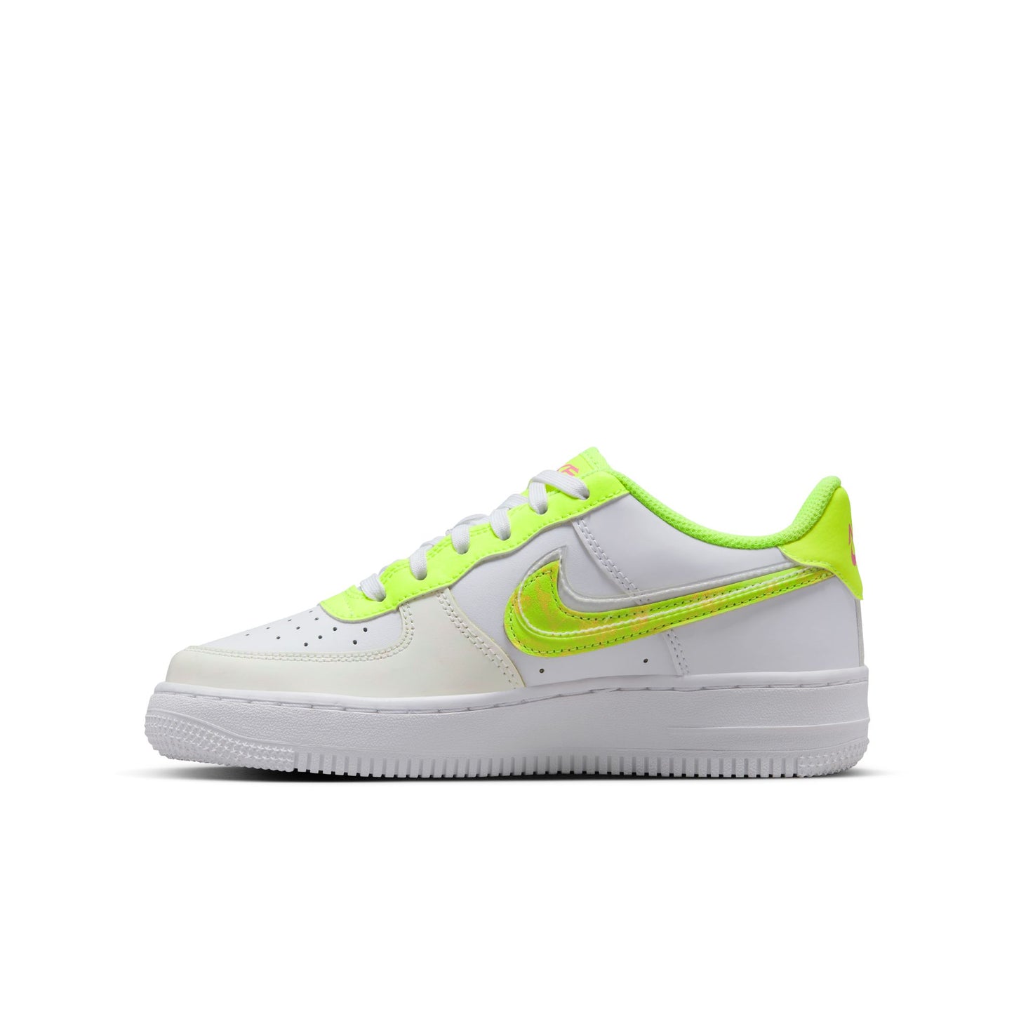 Big Kid's Nike Air Force 1 LV8 - White Volt