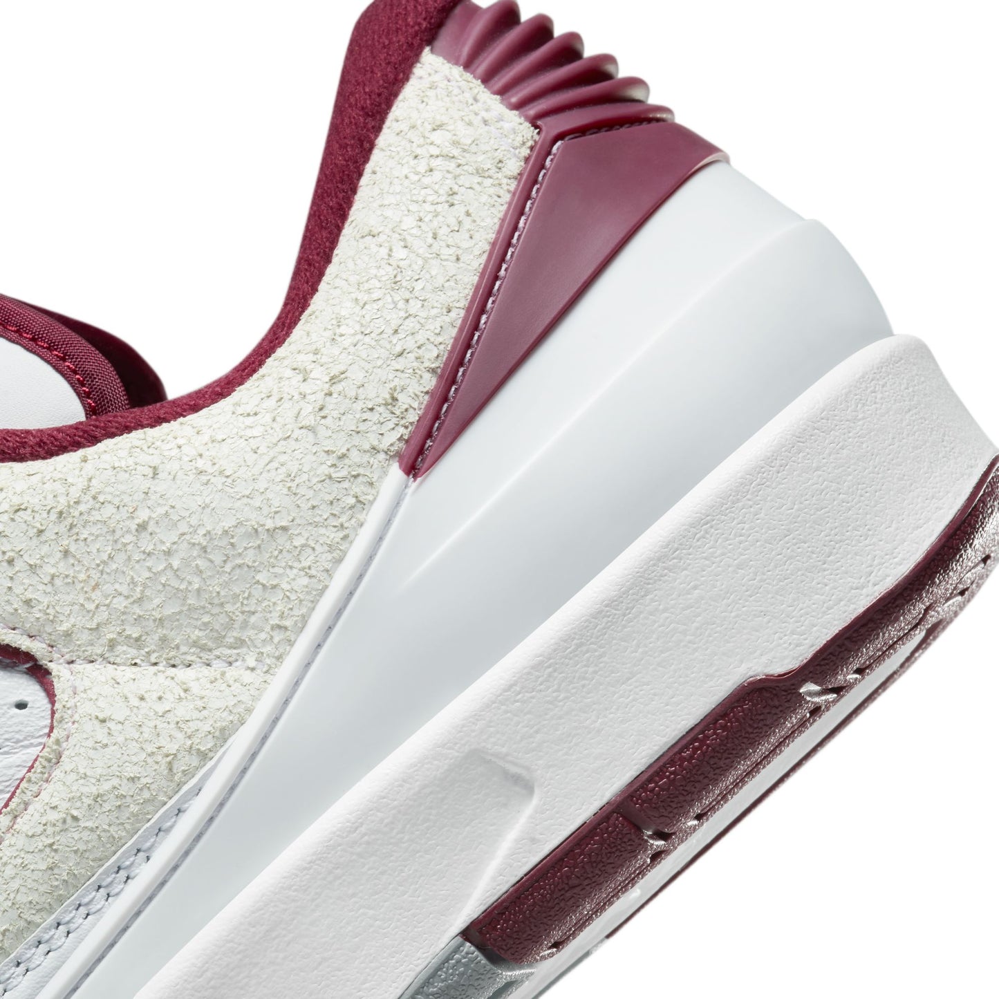 Men's Air Jordan 2 Retro Low - White/Cherrywood