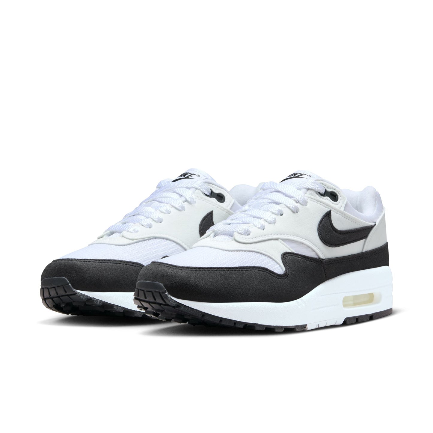 Women's Nike Air Max 1 - White/Black