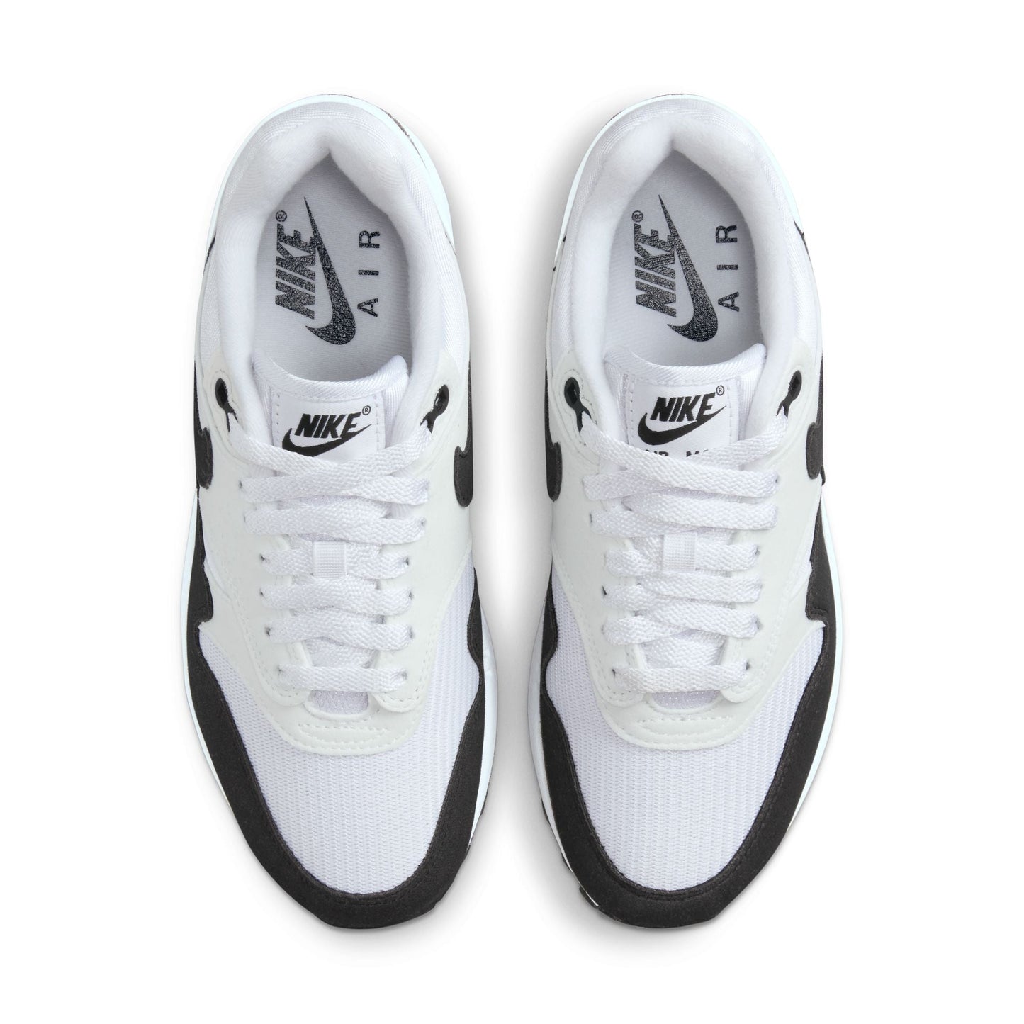 Women's Nike Air Max 1 - White/Black