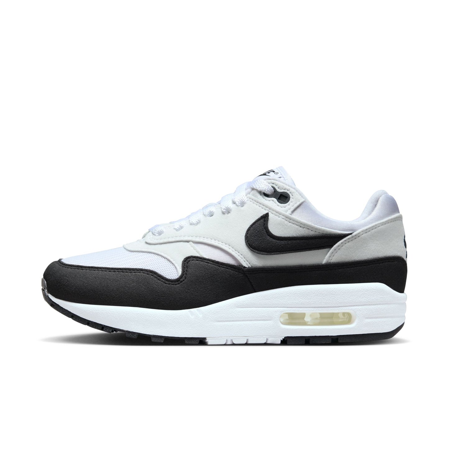 Women's Nike Air Max 1 - White/Black