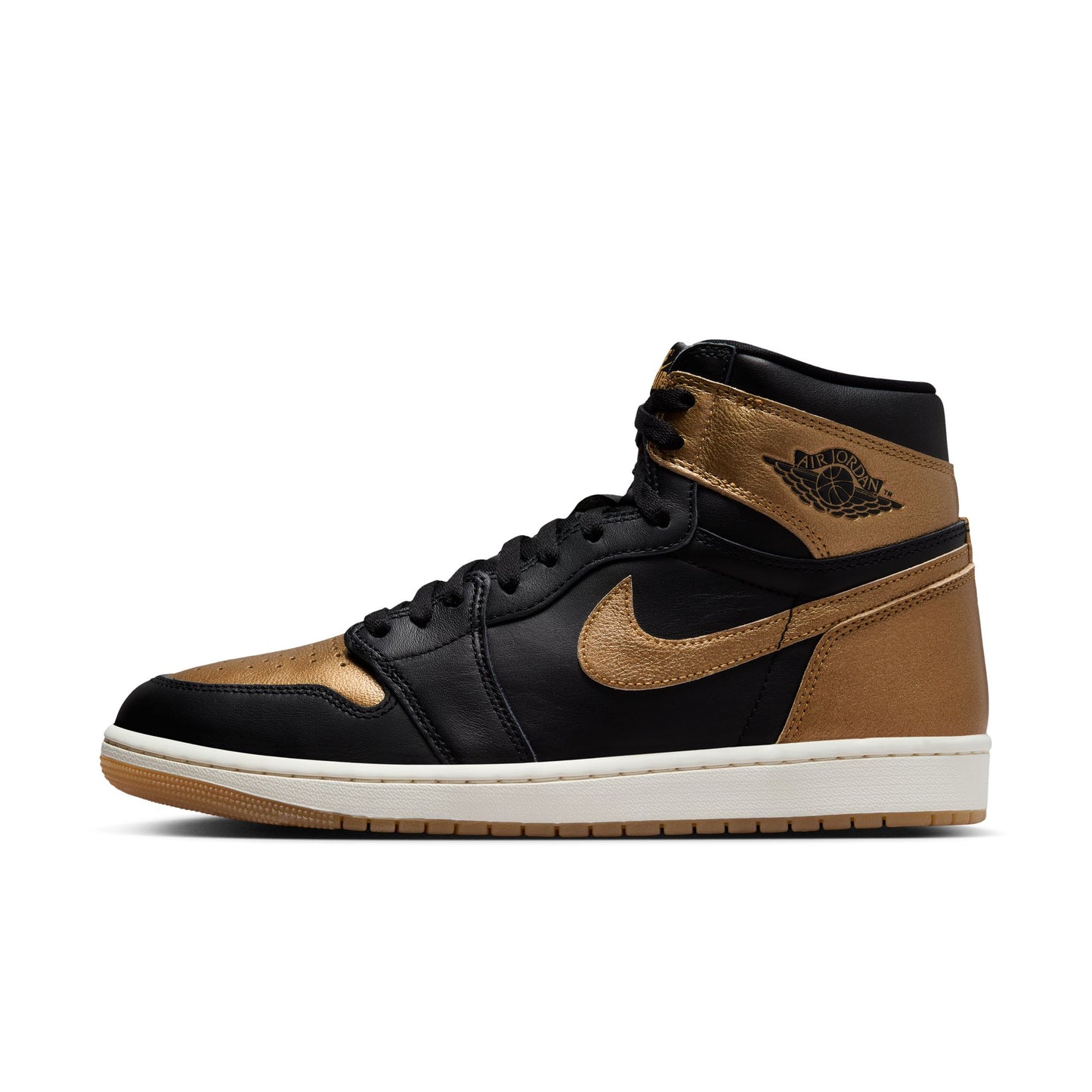 Men's Air Jordan 1 Retro High - "Black and Gold"