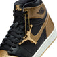 Men's Air Jordan 1 Retro High - "Black and Gold"