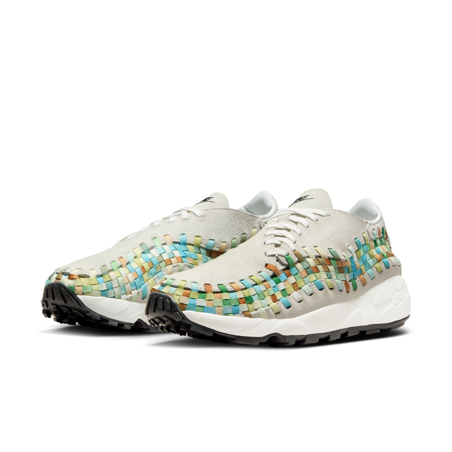 Women's Nike Air Footscape Woven - "Summit White/Multi Color"