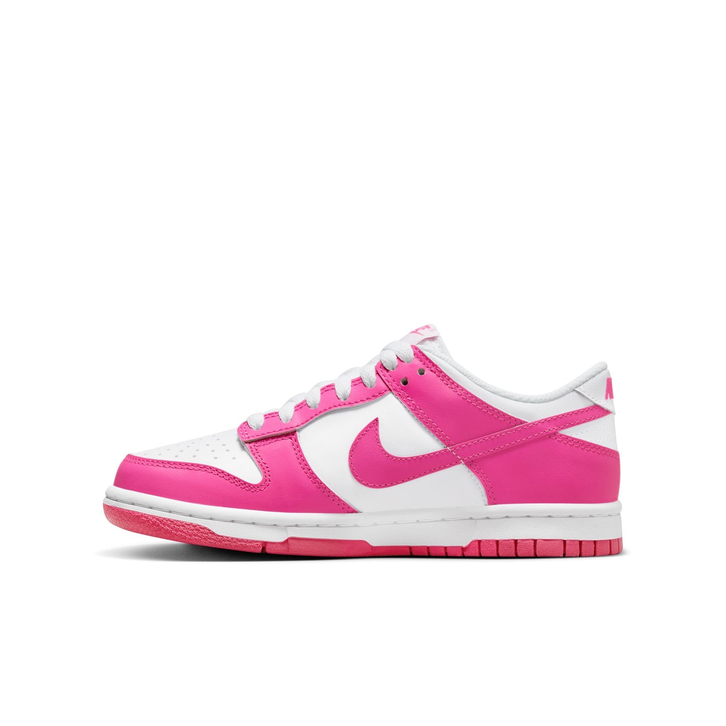 Big Kid's Nike Dunk Low - "Laser Fuchsia"