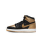 Big Kid's Air Jordan 1 Retro High - "Black and Gold"