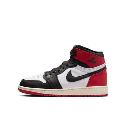 Big Kid's Air Jordan 1 High OG - "Black Toe"