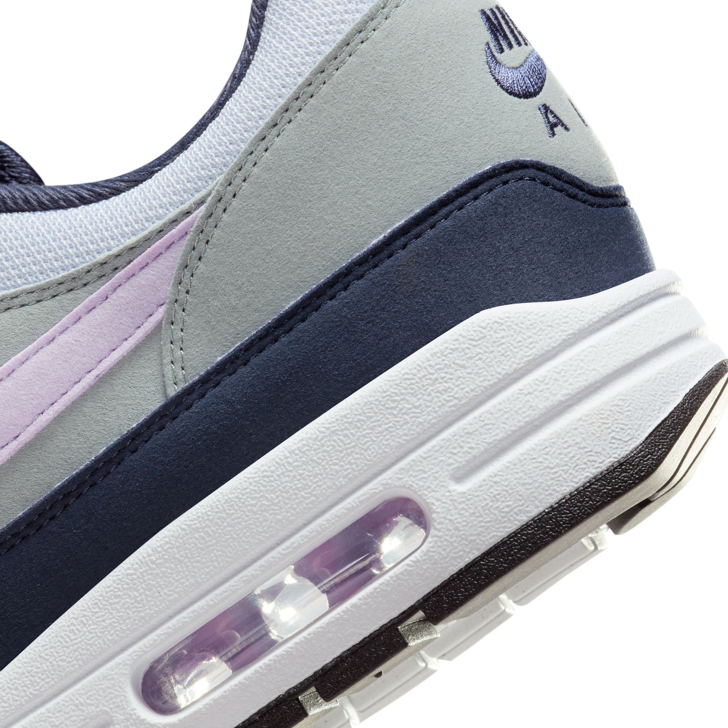 Men's Nike Air Max 1 - "Football Grey/Lillac Bloom"