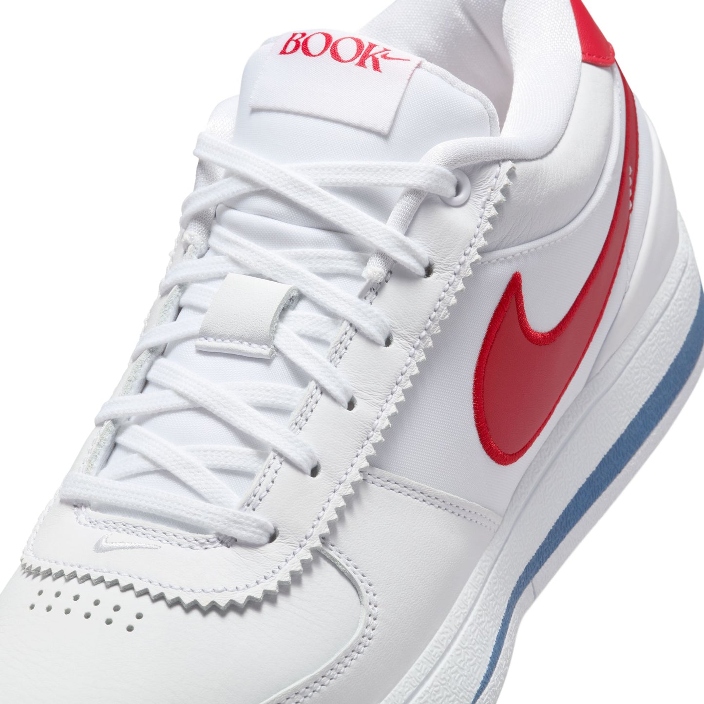 Men's Nike Book 1 - "White/Varsity Red"