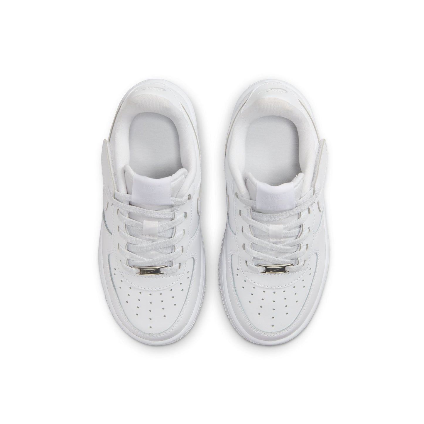 Little Kid's Nike Force 1 Low Easy On - White