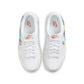 Big Kid's Nike Dunk Low SE - "White/Multi-Color"