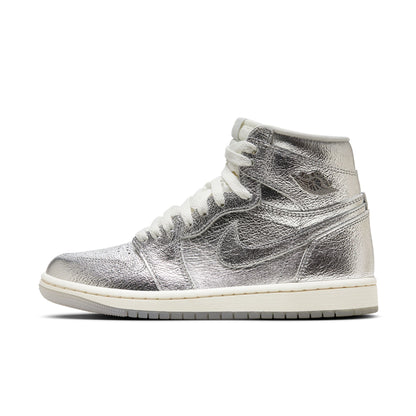 Women's Air Jordan 1 Retro High - "Metallic Silver"