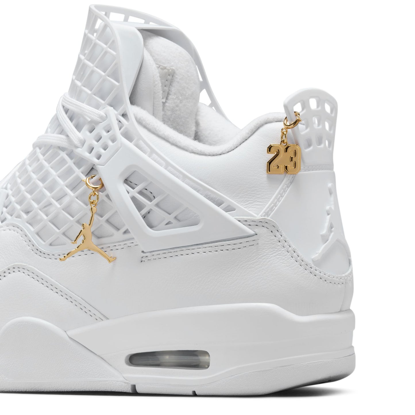 Women's Air Jordan 4 "Net" - "White"