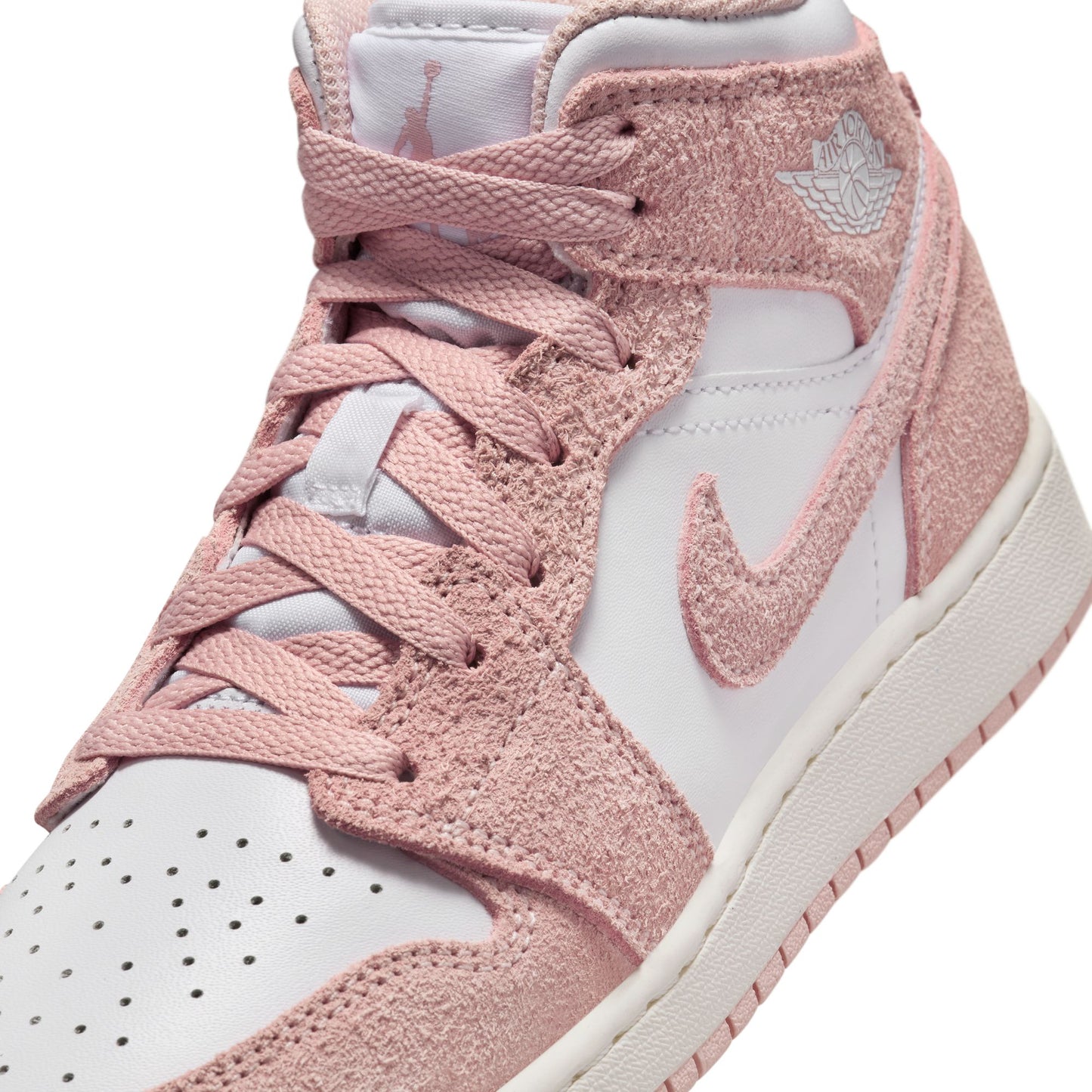 Big Kid's Air Jordan 1 Mid SE - "Legend Pink"