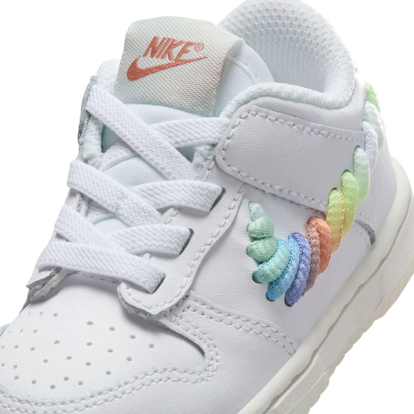 Toddler Nike Dunk Low SE - "White/Multi-Color"