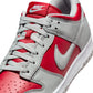 Men's Nike Dunk Low QS - "Varsity Red/Silver"