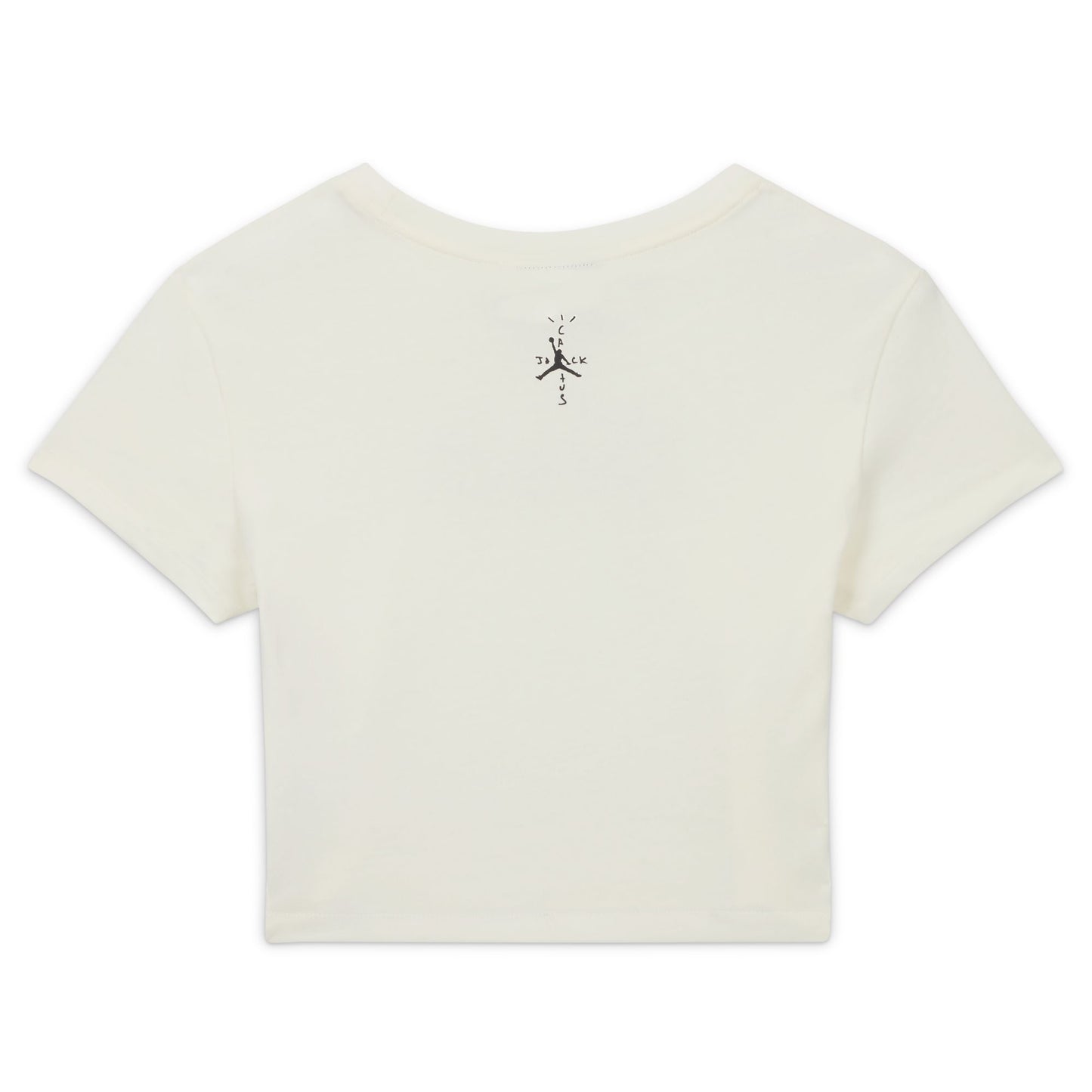 Air Jordan x Travis Scott Women's Slim T-Shirt - Cream