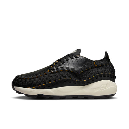 Women's Nike Air Footscape Woven Premium - Black/Pale-Ivory