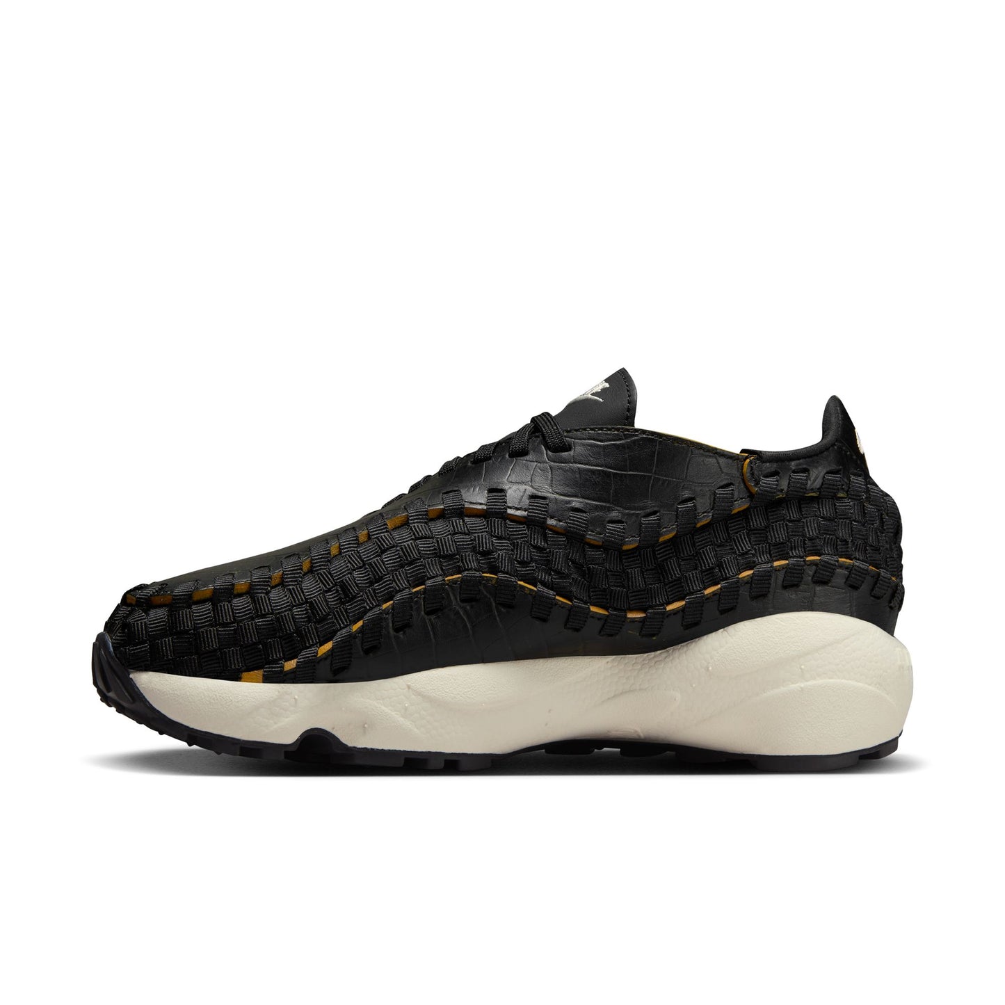 Women's Nike Air Footscape Woven Premium - Black/Pale-Ivory