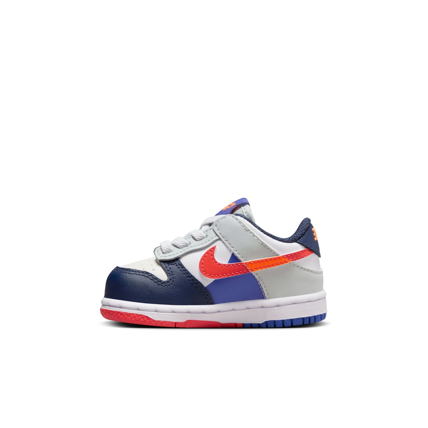 Toddler Nike Dunk Low SE - "Light Silver Midnight Navy"